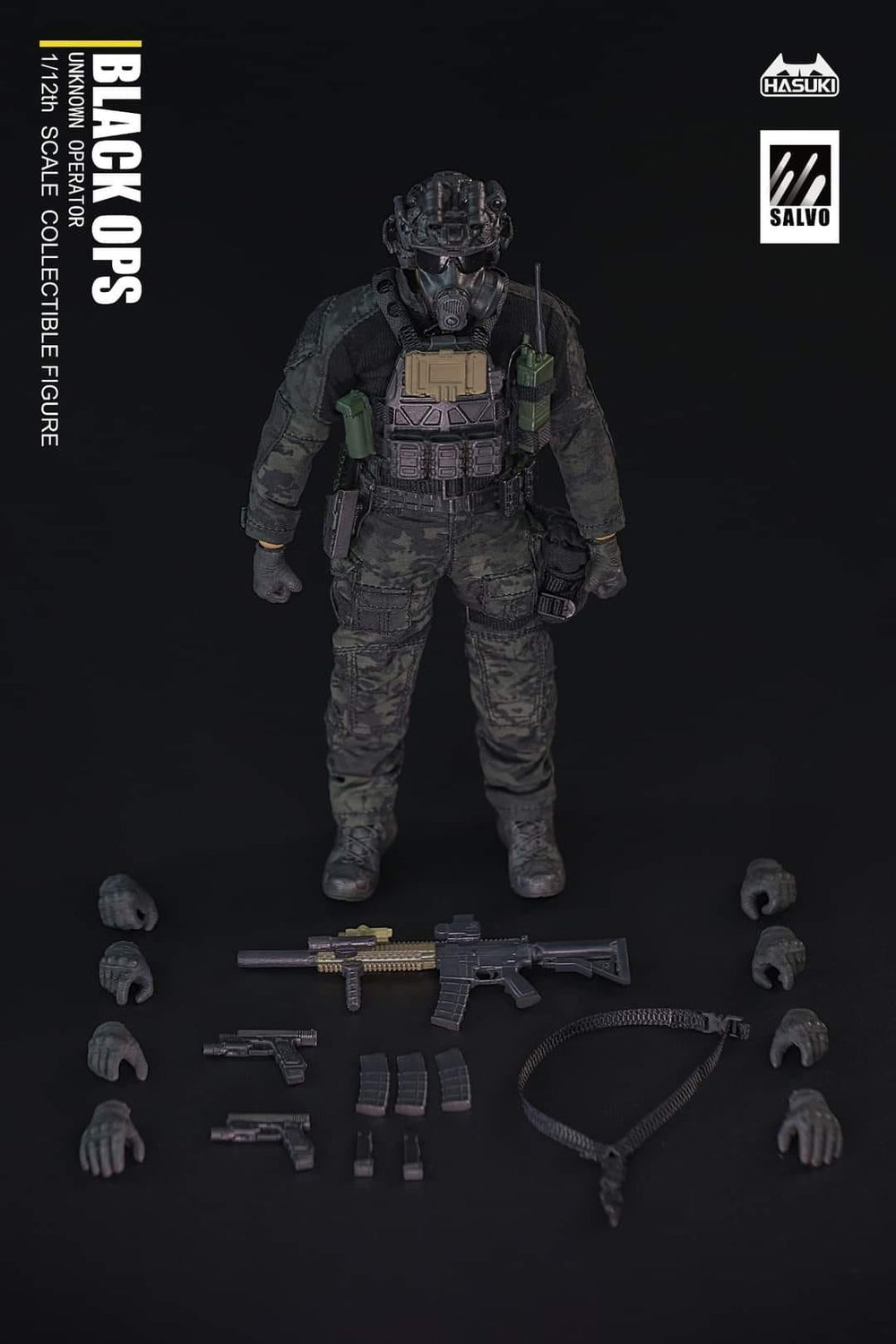 PREORDER HASUKI - 1/12 Black Ops SA01