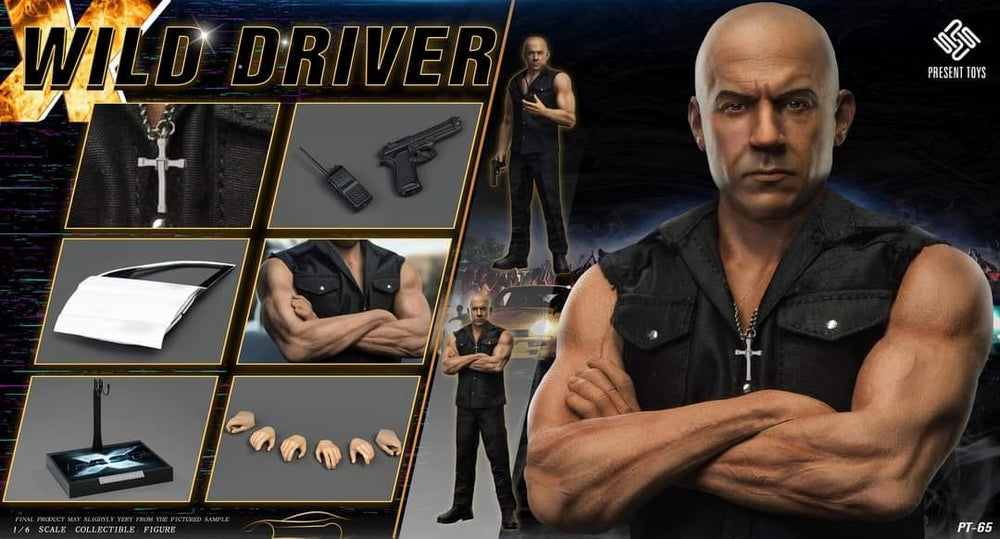 PREORDER PRESENT TOYS - 1/6 Collectible Toy Wild driver PT-sp65