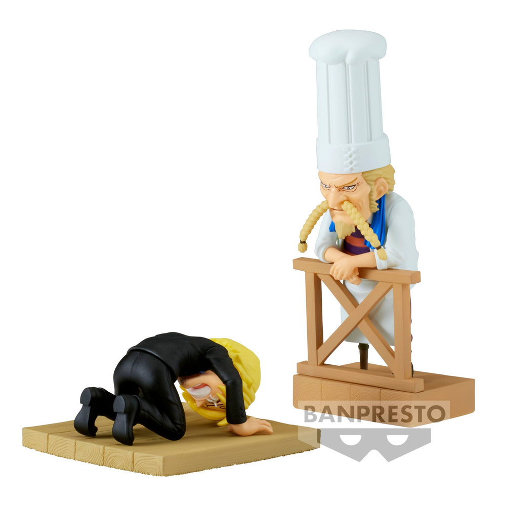 PREORDER ONE PIECE WORLD COLLECTABLE FIGURE LOG STORIES-SANJI&ZEFF-2