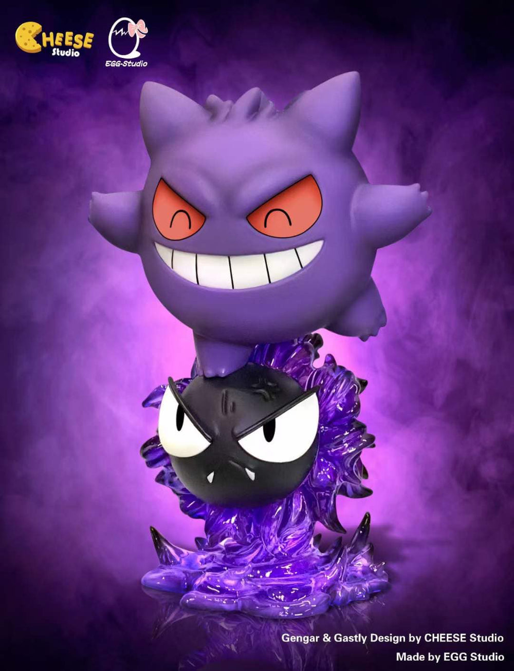 PREORDER Cheese x EGG Studio - GENGAR Solid  Color Version