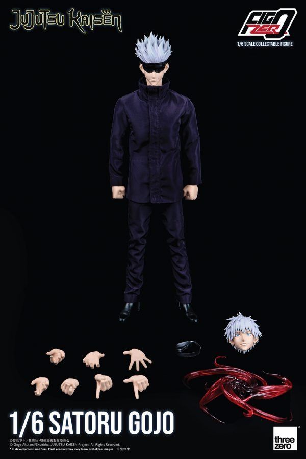 PREORDER Threezero - Jujutsu Kaisen FigZero 1/6 Satoru Gojo
(reissue)