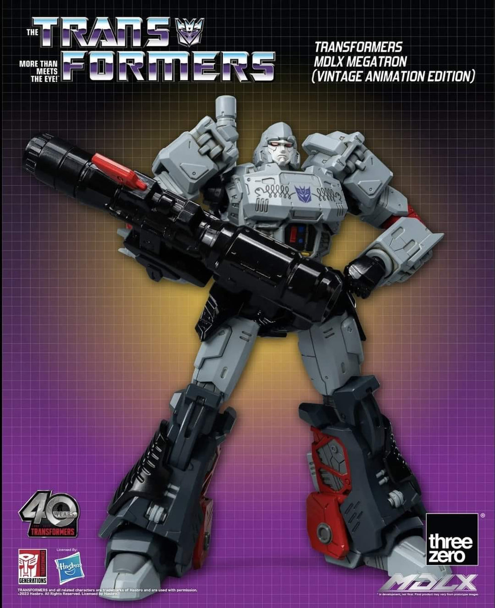 PREORDER Threezero - MDLX Megatron (Vintage Animation Edition) Regional Exclusive