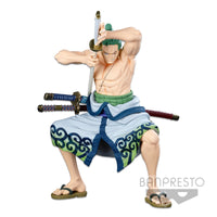 ONHAND ONE PIECE BANPRESTO WORLD FIGURE COLOSSEUM 3 SUPER MASTER STARS PIECE THE RORONOA ZORO?THE  ORIGINAL