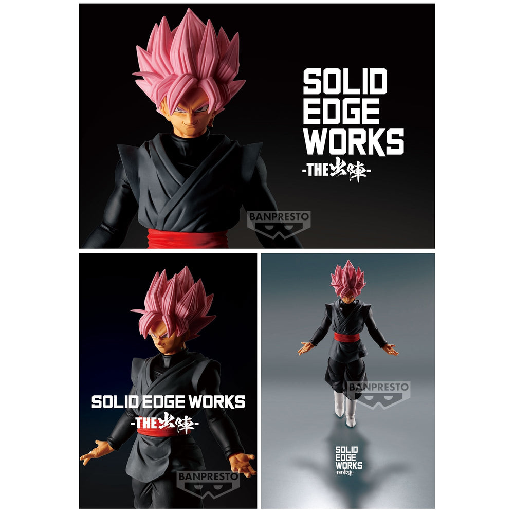 ONHAND Dragon Ball Super Solid Edge Works Vol.8 (B.Super Saiyan Rose Goku Black)