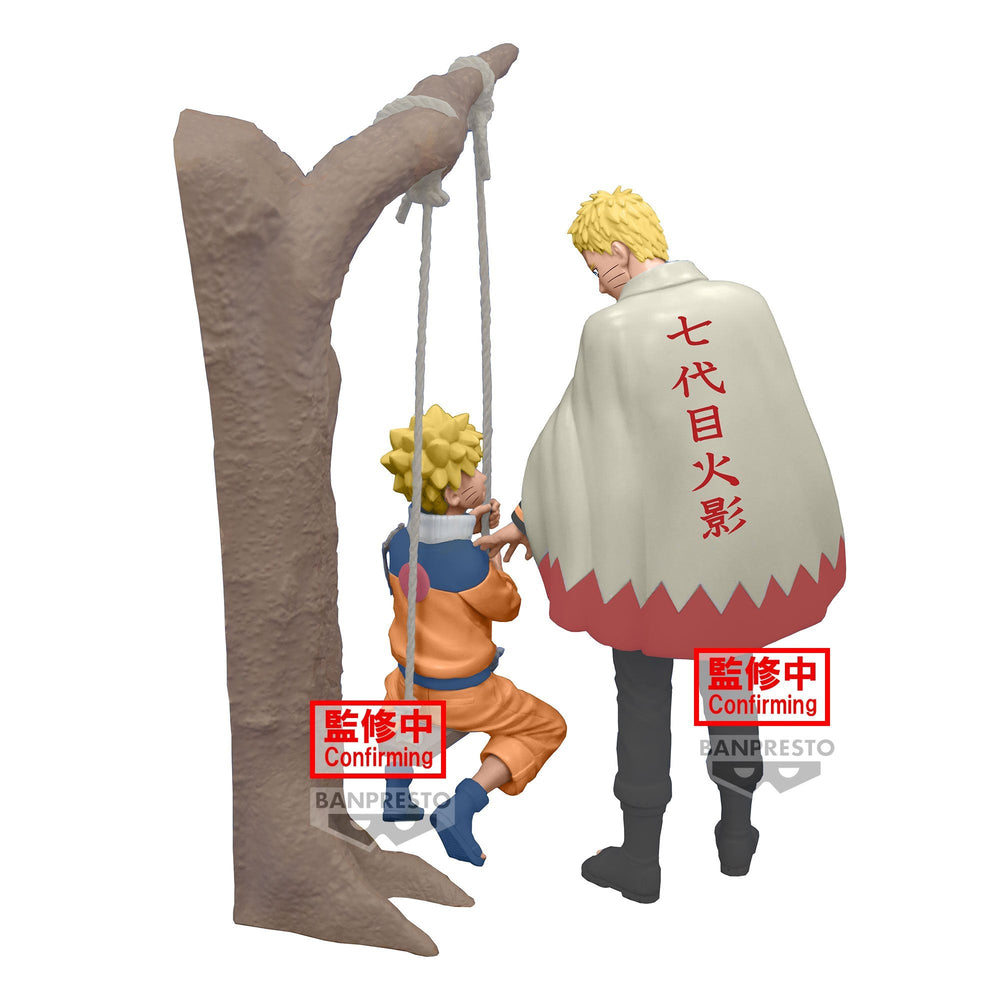 PREORDER Naruto 20th Anniversary Figure Uzumaki Naruto Kid + Hokage (Set of 2)