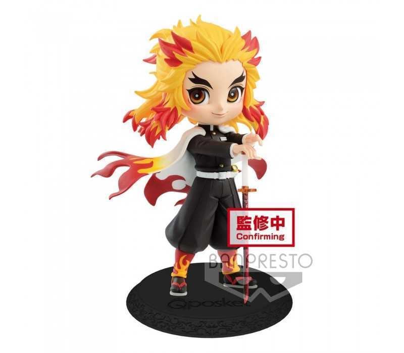 PREORDER Demon Slayer: Kimetsu No Yaiba Q Posket Kyojuro Rengoku (Ver.A)