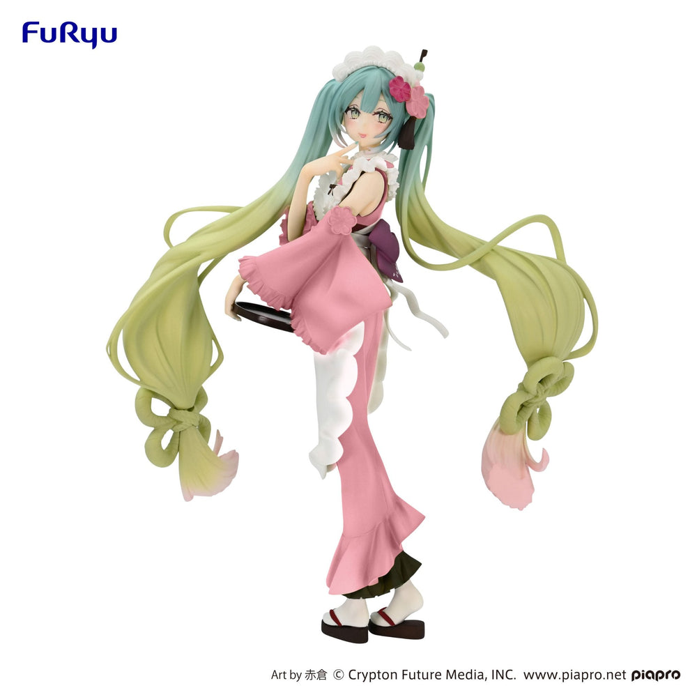 PREORDER Furyu Exceed Creative Figure Matcha Green Tea Parfait Hatsune Miku Another Color